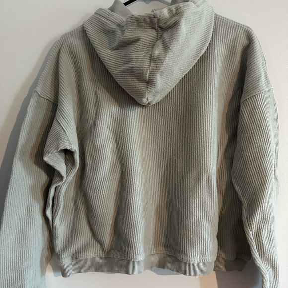Aerie Heather Sage Green Knit Pullover - Picture 6 of 6